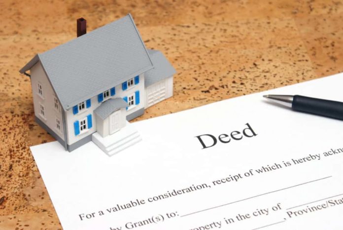Deed document