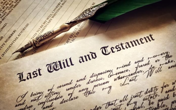 Laws of Descent and Distribution Paperwork by Hammerle Finley Law Firm in Lewisville, TX