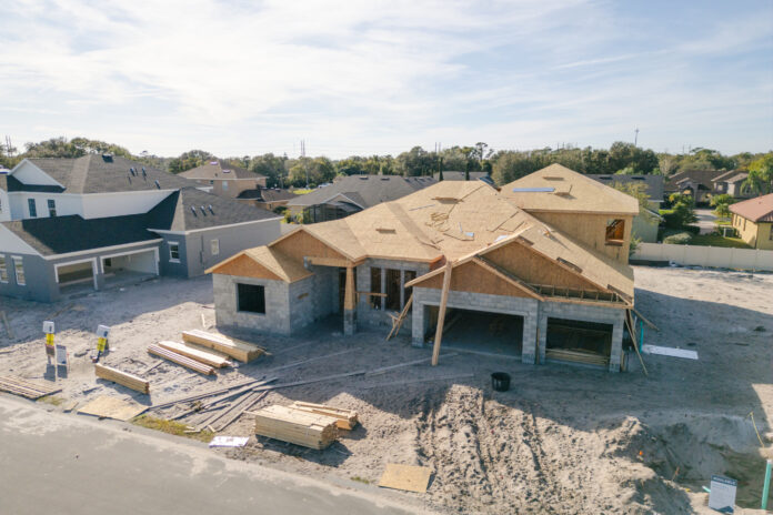 New Construction Home - Orlando Florida - Developing Neighborhood